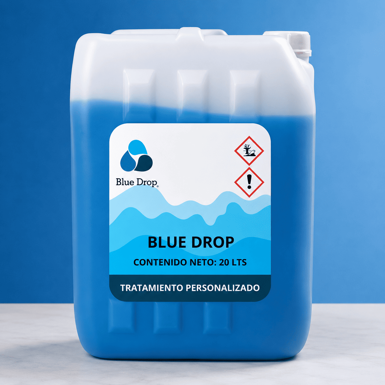Tratamiento para trampa de grasa Blue Drop de 5 litros